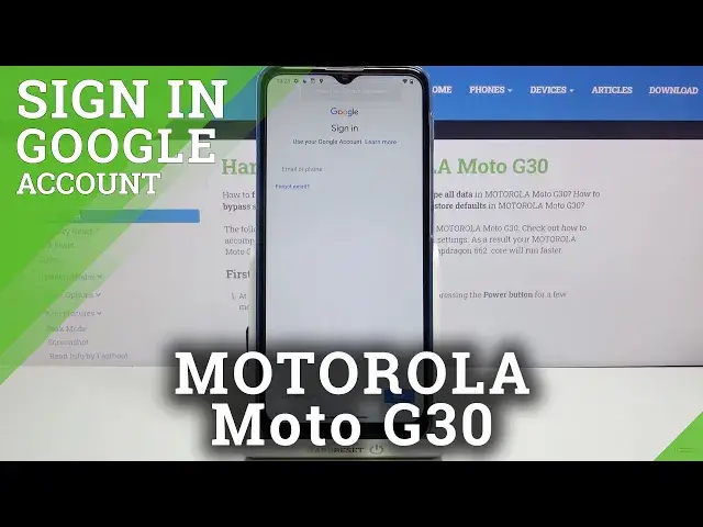 'Video thumbnail for How to Remove Google Account in Motorola Moto G30 - Add Google Account'