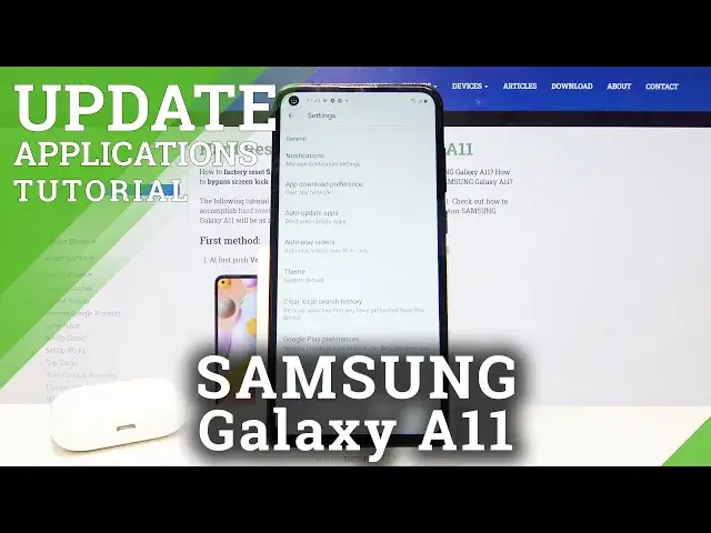 'Video thumbnail for How to Stop Auto Update Apps in Samsung Galaxy A11?'