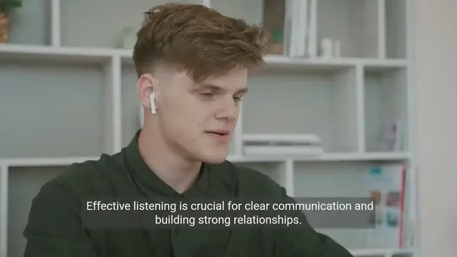 Video thumbnail for Mastering Listening Skills - Techniques for Better Communication