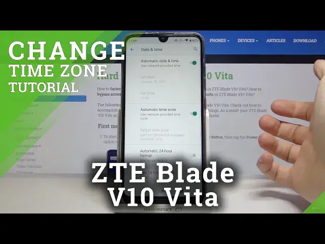Video thumbnail for How to Change Date and Time in ZTE Blade V10 Vita – Find Time Format Settings