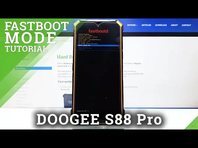 Video thumbnail for How to Open FastBoot Mode in DOOGEE S88 Pro – Activate Fastboot Mode