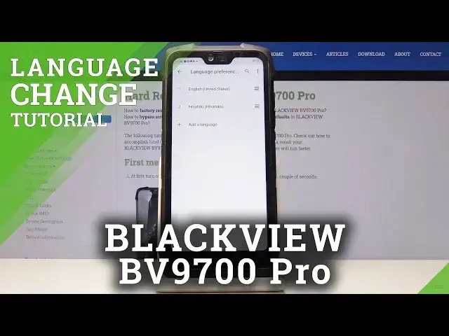 'Video thumbnail for How to Change Language in BLACKVIEW BV9700 PRO - Language List'