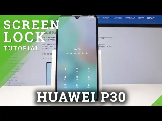 'Video thumbnail for How to Add Screen Lock in HUAWEI P30 - Set Up Pattern / Password'