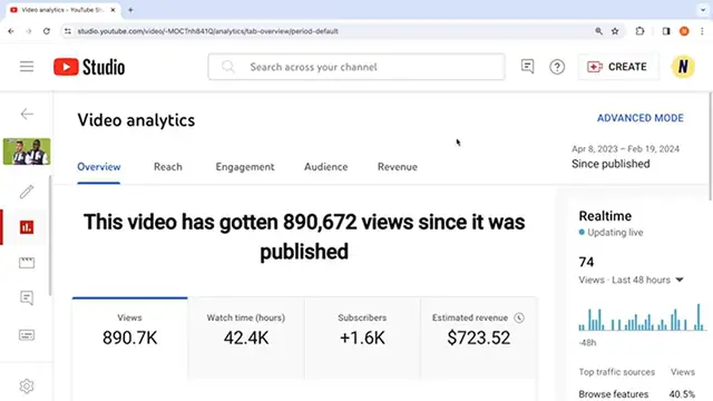Video thumbnail for How I Got 400k Views In 28 Days With 0 Subscribers