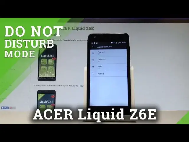 Video thumbnail for How to Use Do Not Disturb Mode in ACER Liquid Z6E |HardReset.info