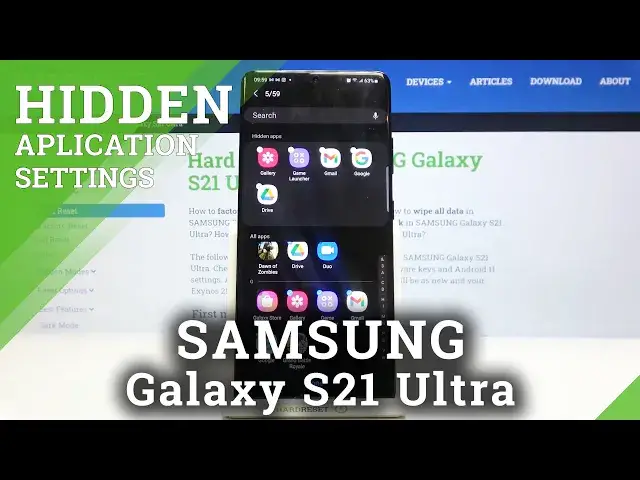 'Video thumbnail for How to Hide Apps in SAMSUNG Galaxy S21 Ultra – Customize System Settings'