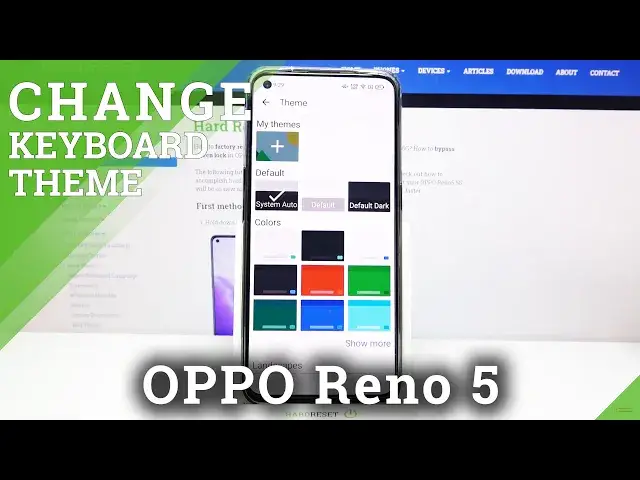 'Video thumbnail for How to Change Keyboard Theme on OPPO Reno5 – Keyboard Personalization'
