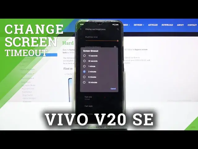 'Video thumbnail for How to Adjust Screen Timeout in VIVO V20 SE – Manage Screen Timeout'