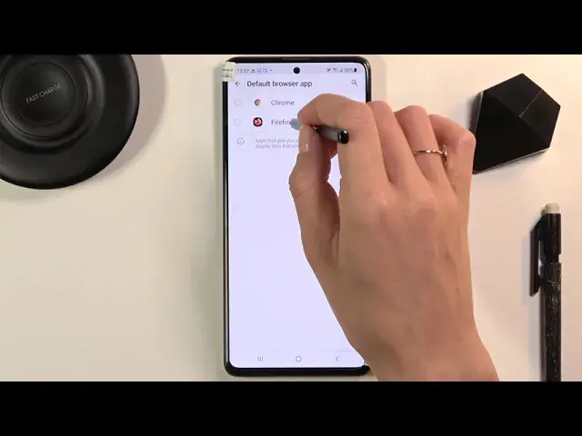 'Video thumbnail for How to Set Default Browser in SAMSUNG Galaxy Note10 Lite – Change Defult Browser'