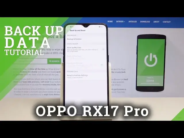 'Video thumbnail for OPPO RX17 Pro How to Back Up Data'