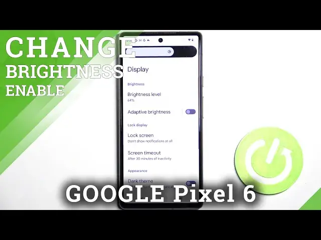 'Video thumbnail for How to Turn On/Off Auto-Brightness on GOOGLE Pixel 6 – Adjust Display Settings'