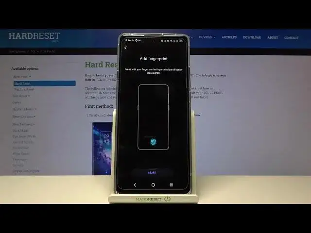 Video thumbnail for Manage Security Settings / Add Fingerprint Unlock Method - TCL 20 Pro 5G
