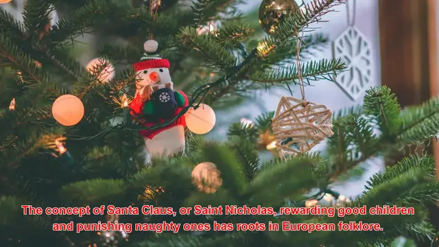 Video thumbnail for What Are The Origins Of Santa’s List Of “Naughty And Nice” Children?