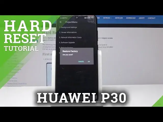 Video thumbnail for HARD RESET HUAWEI P30 - Reset Code / Factory Reset Trick