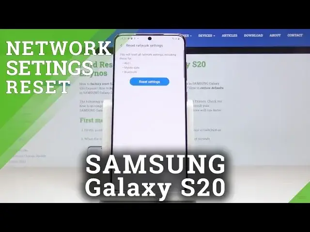 'Video thumbnail for How to Reset Network Settings on Samsung Galaxy S20 - Default Network Configurations'