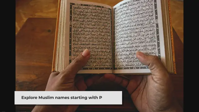 'Video thumbnail for 20 Beautiful Muslim Baby Names Starting with P'