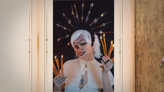 'Video thumbnail for Halloween Party Makeup: Unleash Your Inner Monster!'