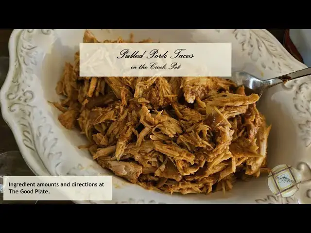 Video thumbnail for Pork Roast with Taco Sauce Pulled Pork Tacos