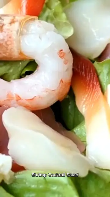 Video thumbnail for Shrimp Cocktail Salad Recipe
