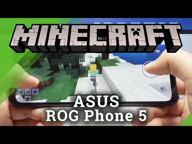 'Video thumbnail for Minecraft Gameplay on ASUS ROG Phone 5 – Check Out Performance Test'