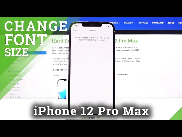 'Video thumbnail for How to Customize Font Size on iPhone 12 Pro Max – Personalize Font'