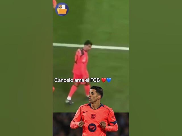 Video thumbnail for La celebración de Cancelo al gol lo dice todo ❤️💙