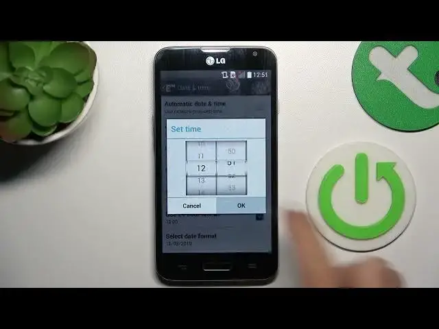 'Video thumbnail for How to Change Time and Date on a LG L70'