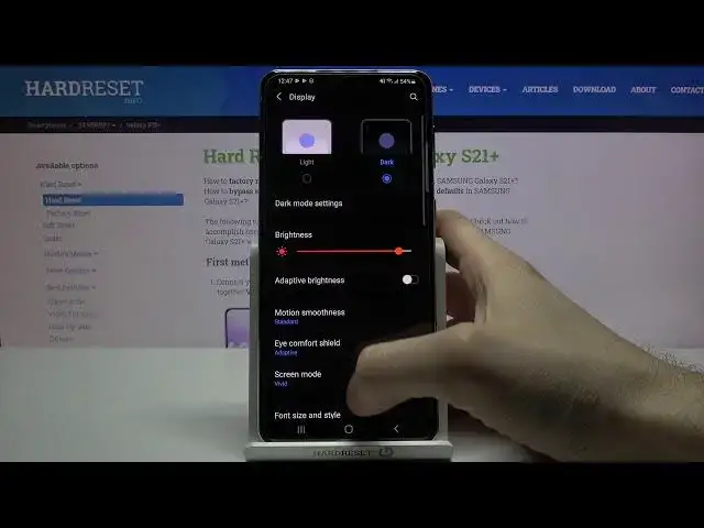 'Video thumbnail for How to Change Screen Timeout on Samsung Galaxy S21+ - Set the Number of Seconds'