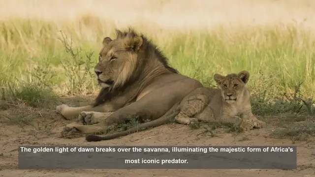 Video thumbnail for Top 10 Lion Photos at Sunrise: Nature's Majestic Beauty