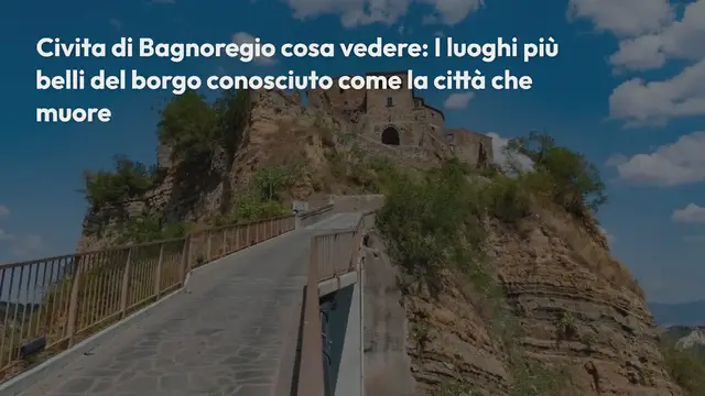 Video thumbnail for Civita di Bagnoregio: Cosa vedere, come arrivare e dove dormire