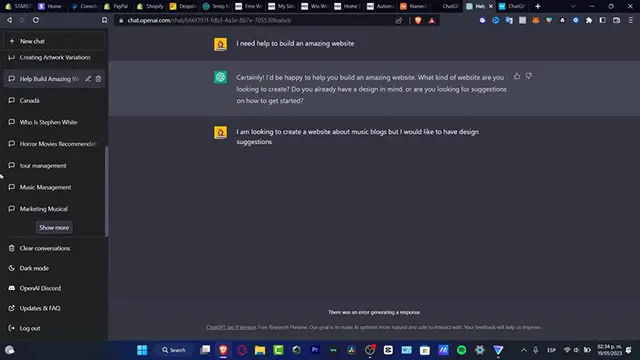 'Video thumbnail for How to FIX ChatGPT Is At Capacity Right Now'