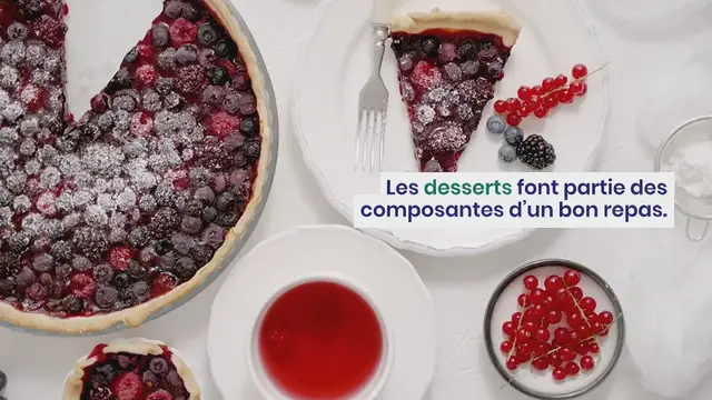 Video thumbnail for QUELLE EST LA RECETTE D’UNE BONNE TARTE AUX FRUITS ROUGES ?