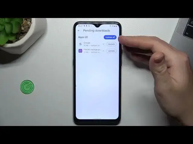 'Video thumbnail for How to Update Apps in Android'