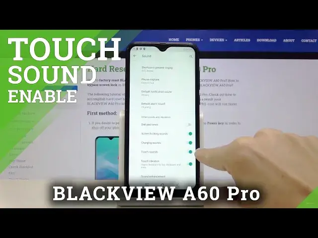 Video thumbnail for Blackview A60 Pro   Enable Touch Sounds