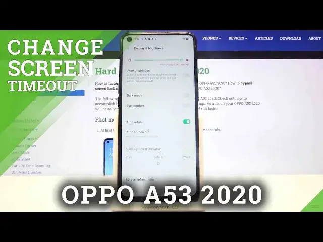 'Video thumbnail for How to Change Screen Timeout in OPPO A53 2020 – Display Settings Customization'