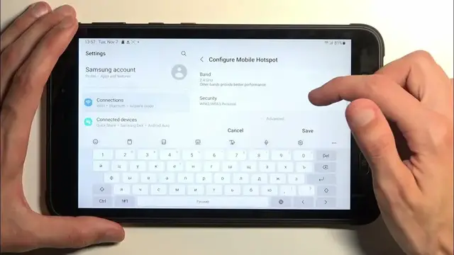 Video thumbnail for How to Enable and Set Up the Mobile Hotspot on Samsung Tab Active – WIFI Hotspot