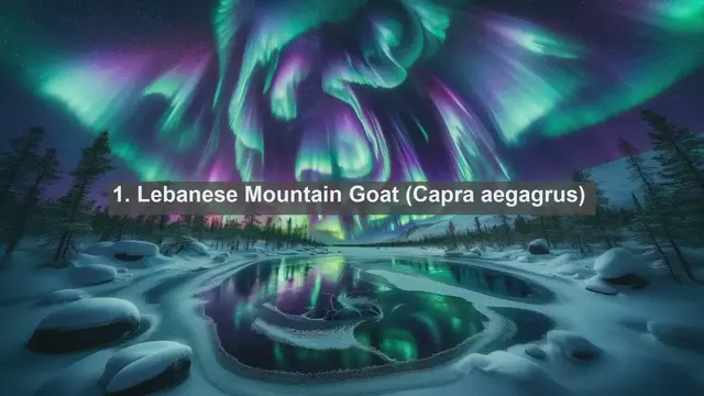 Video thumbnail for Exploring Lebanon's Natural Wonders: Top 10 Native Animals