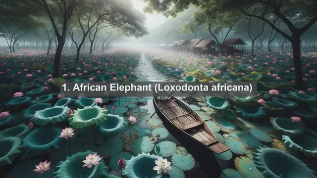 Video thumbnail for Unveiling Burkina Faso's Wildlife Wonders: Top 10 Native Animals