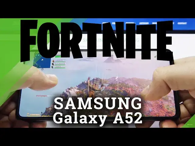 'Video thumbnail for Test Game Fortnite on SAMSUNG GALAXY A52 | Snapdragon 720G | 4 GB RAM | Gameplay - FPS Check'