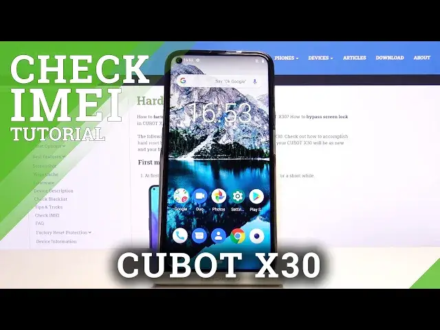 'Video thumbnail for How to Check IMEI and Serial Number on CUBOT X30 – Find IMEI and Serial Number'