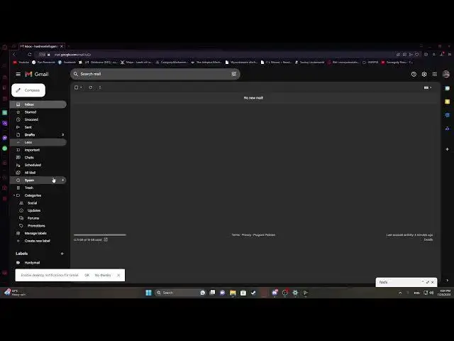 Video thumbnail for How To Find Spam Folder On Gmail
