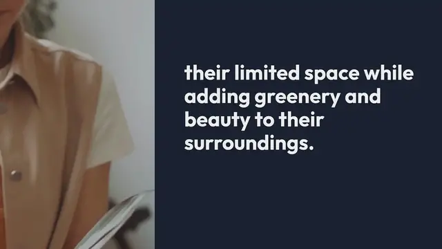 Video thumbnail for Vertical Gardening Ideas For Apartments