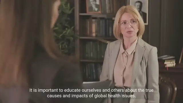 Video thumbnail for Debunking Misconceptions About Global Health Issue