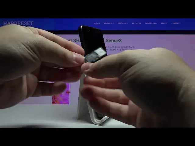 Video thumbnail for SHARP Aquos Sense2 INSERT SIM and SD Card / Open Card Slot