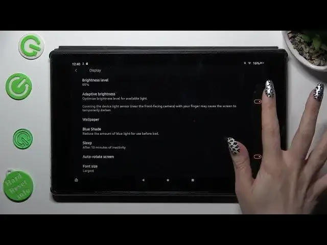 'Video thumbnail for How to Turn On & Off Auto Brightness on Amazon Fire HD 10?'