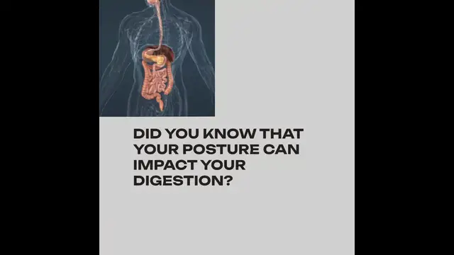 Video thumbnail for Posture and Digestion: How Alignment Affects Gut Health
