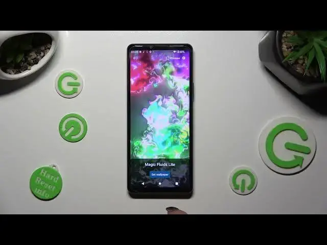 Video thumbnail for How to Set Live & Interactive Wallpapers on a SONY Xperia 10 V - Magic Fluids App