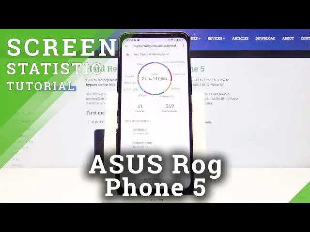 Video thumbnail for How to Check Daily App Usage on ASUS ROG Phone 5 - App Statistics