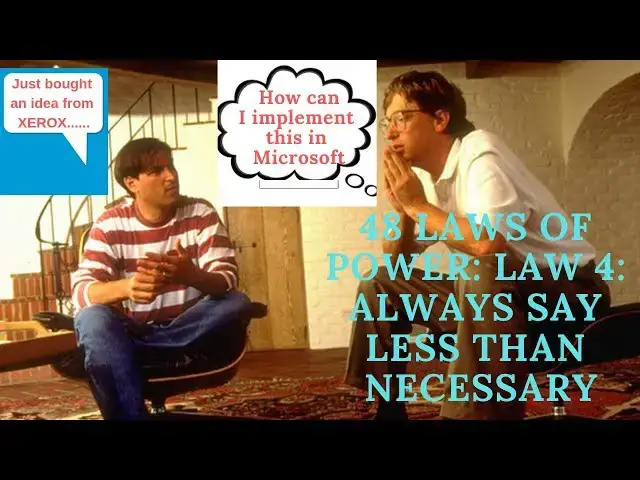 Video thumbnail for 48 Laws of Power: Law 4: Always Say Less Than Necessary