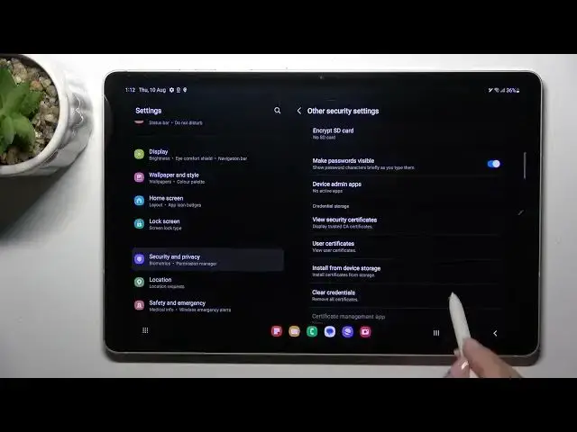 Video thumbnail for How to Clear Credentials on Samsung Galaxy Tab S9?